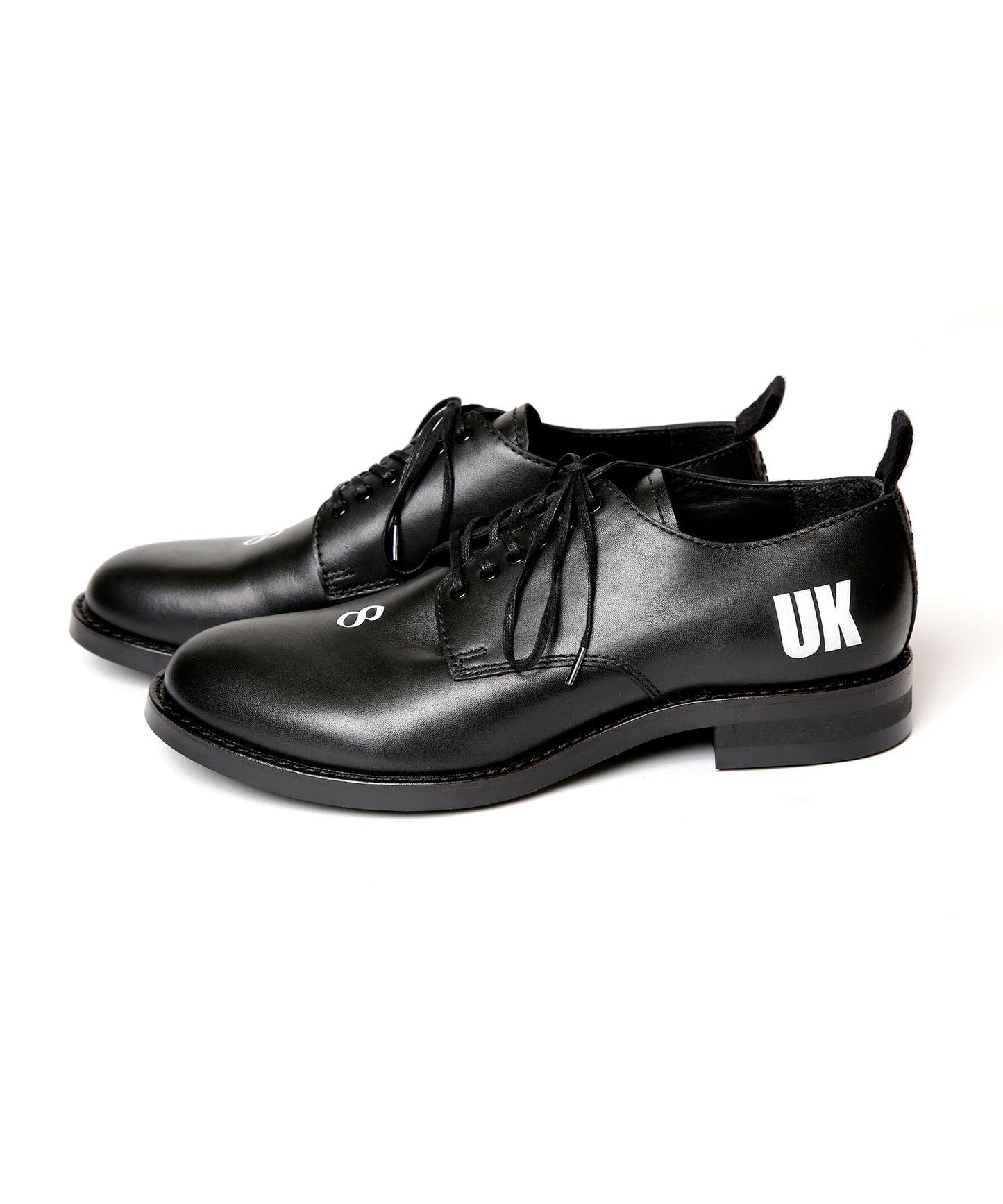 UK OFFICER - Black Leather