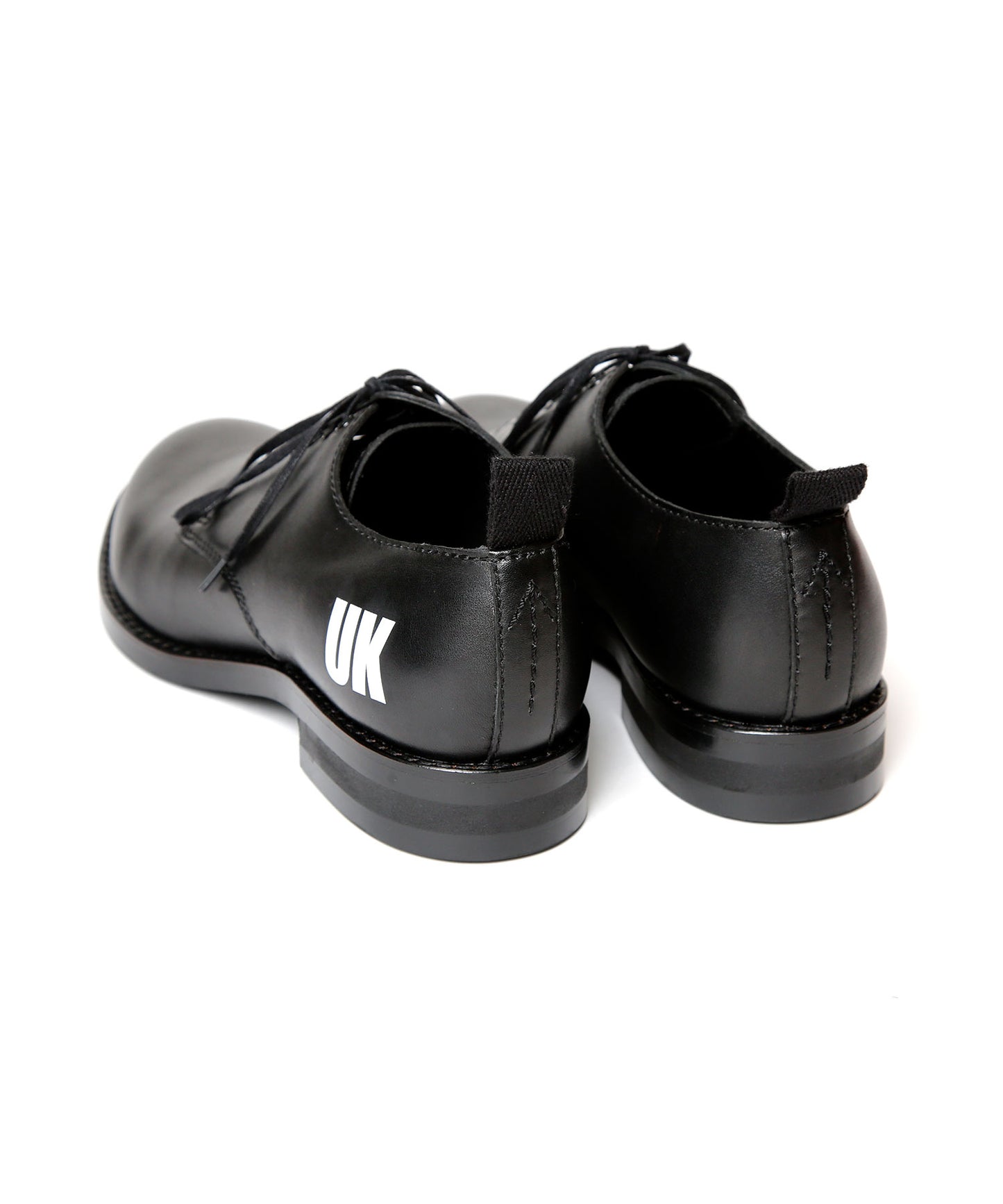 UK OFFICER - Black Leather