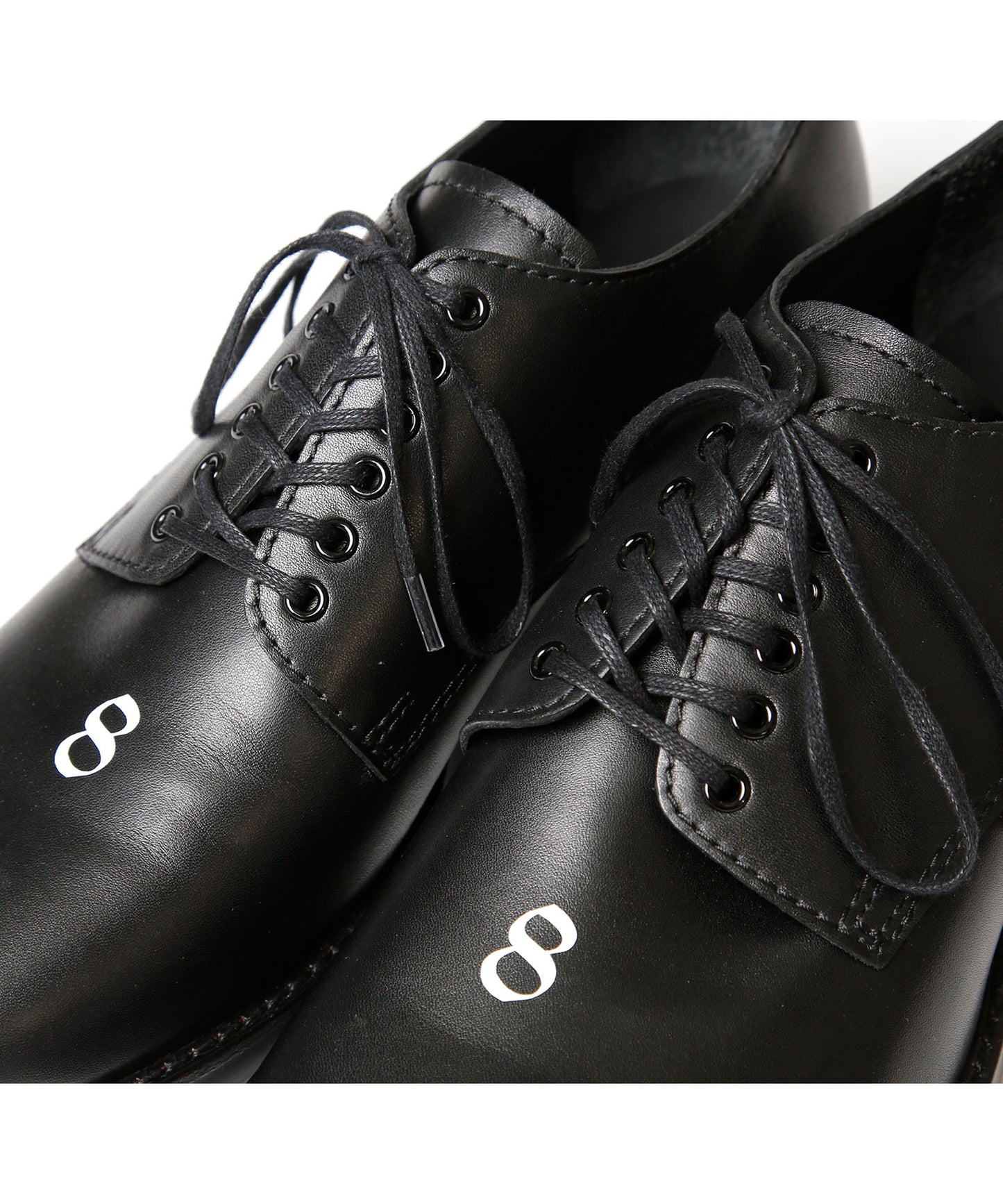 UK OFFICER - Black Leather
