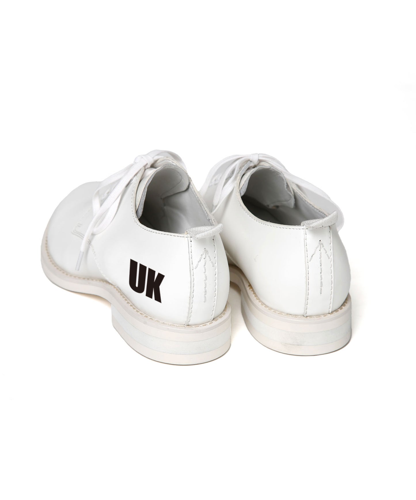 UK OFFICER - White Leather