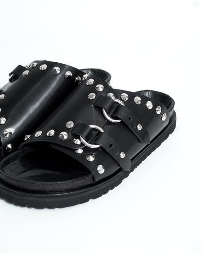 STUDS SANDAL - Black