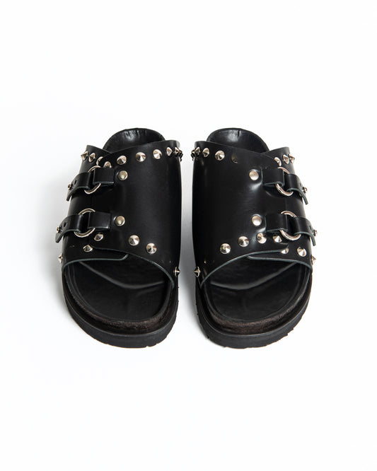 STUDS SANDAL - Black