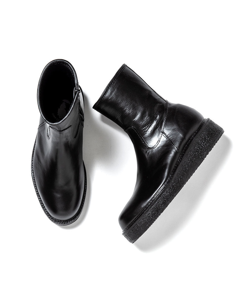 Rubber Side Zip Boots