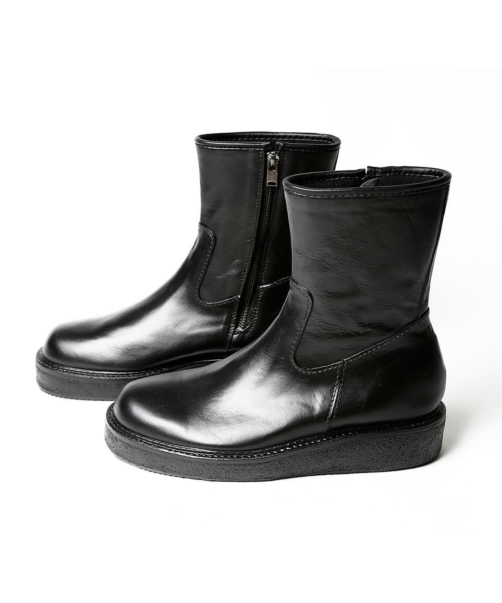 Rubber Side Zip Boots
